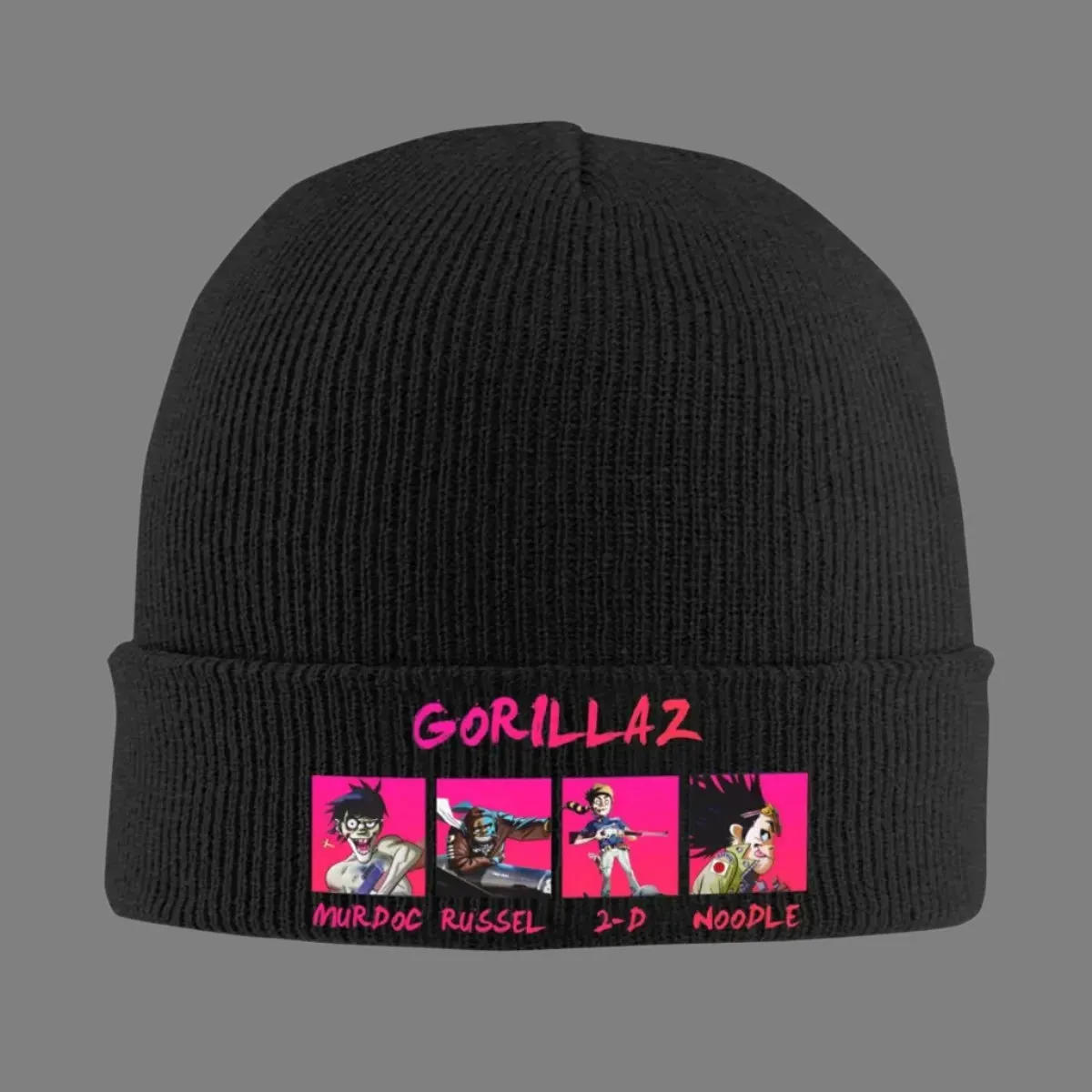 Gorillaz Beanie by Gothic Outlaws: Animate Your Style