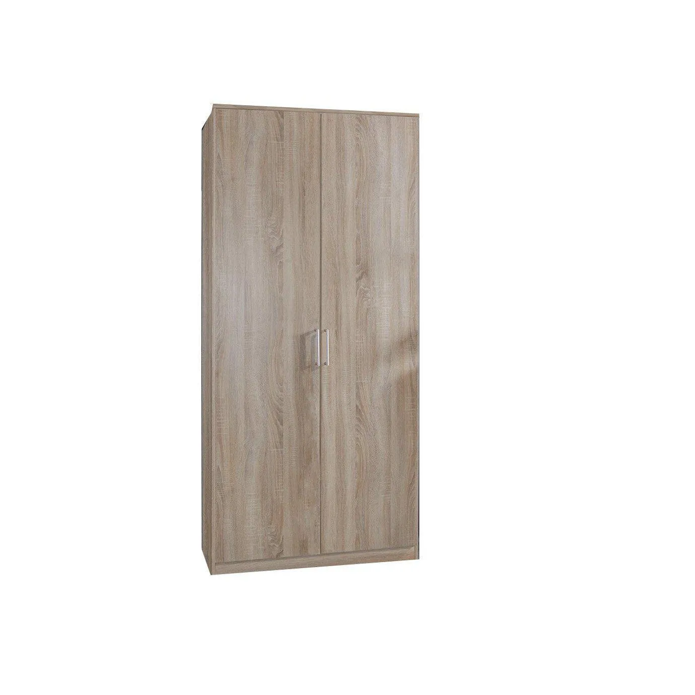 Grain Oak 2 Door  Wardrobe