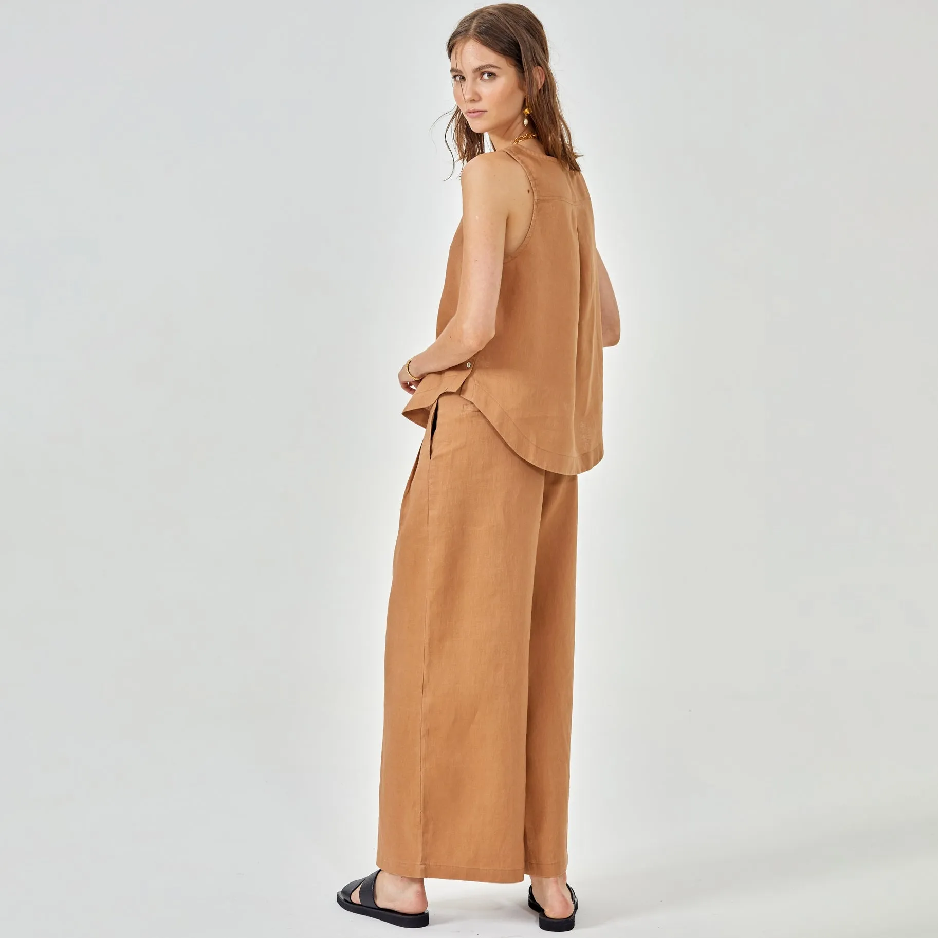 Halo Linen Top