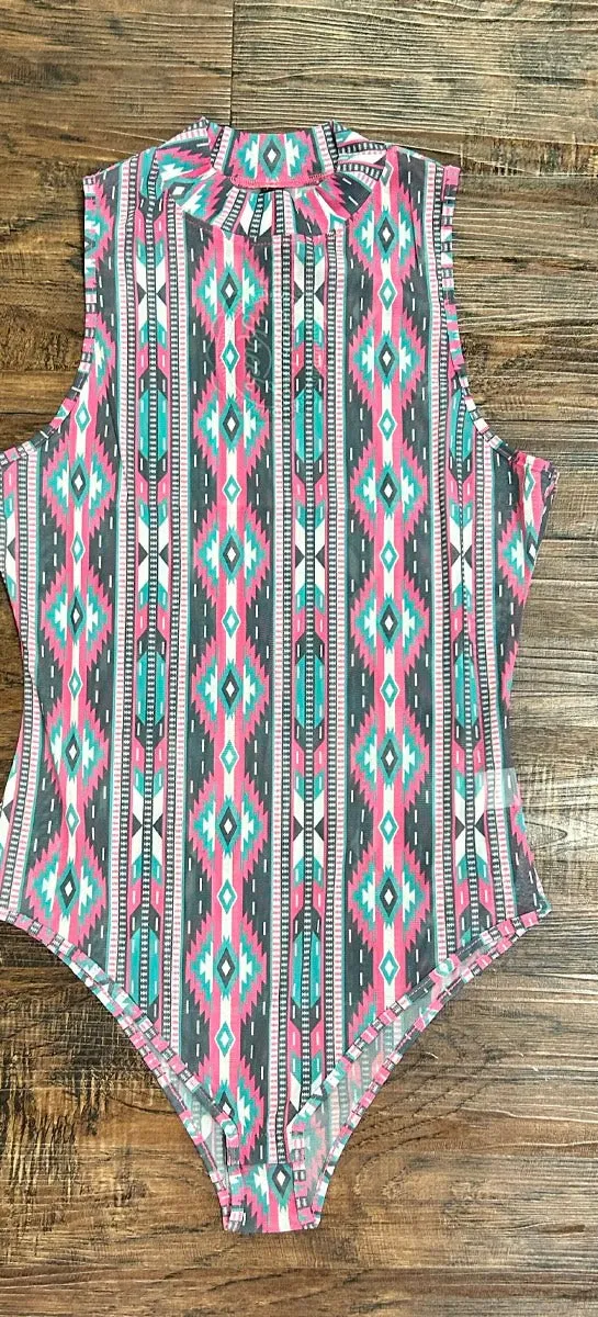 Happy Days Aztec Bodysuit