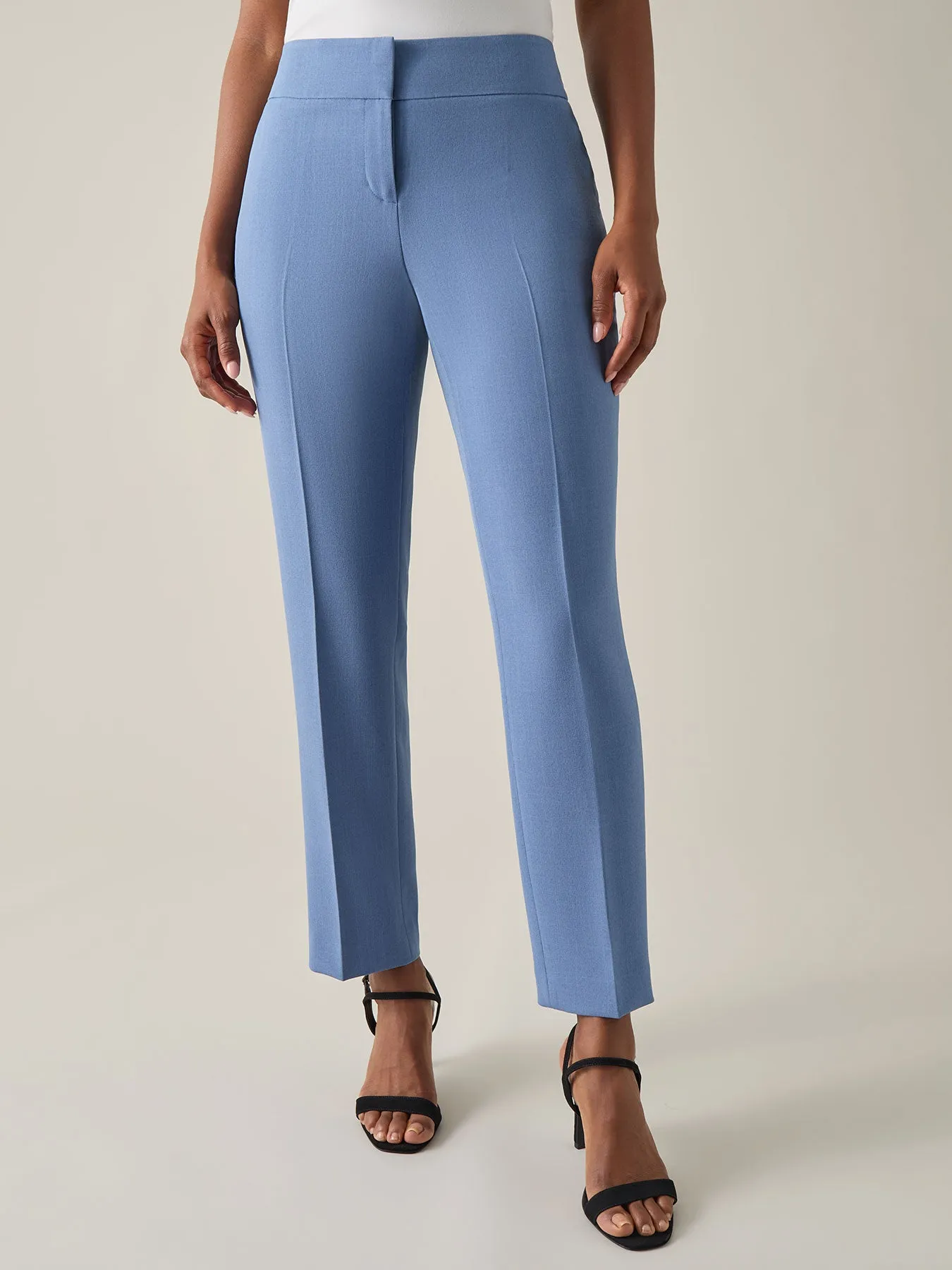 Harlow Pant, Iconic Stretch Crepe