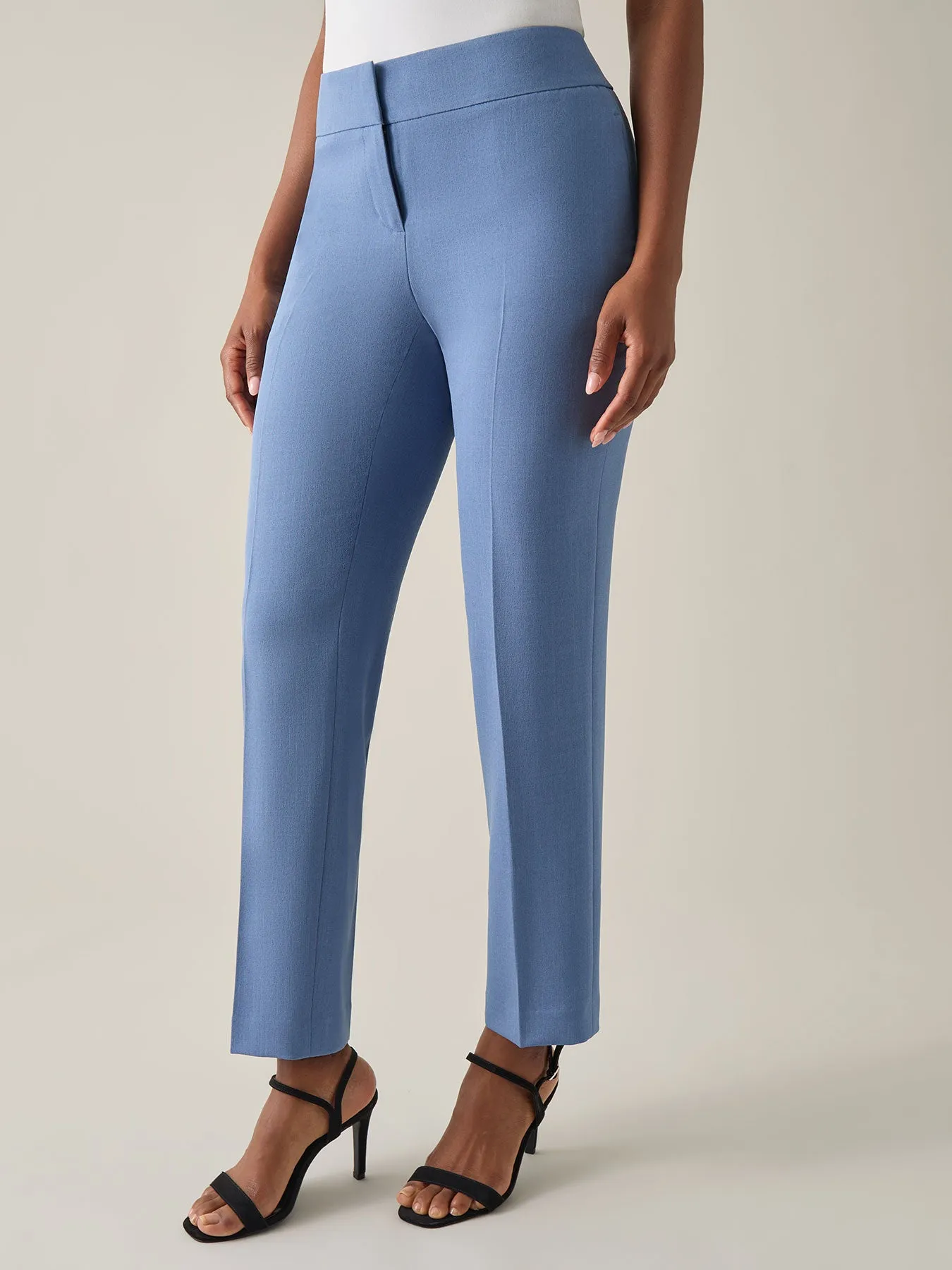 Harlow Pant, Iconic Stretch Crepe