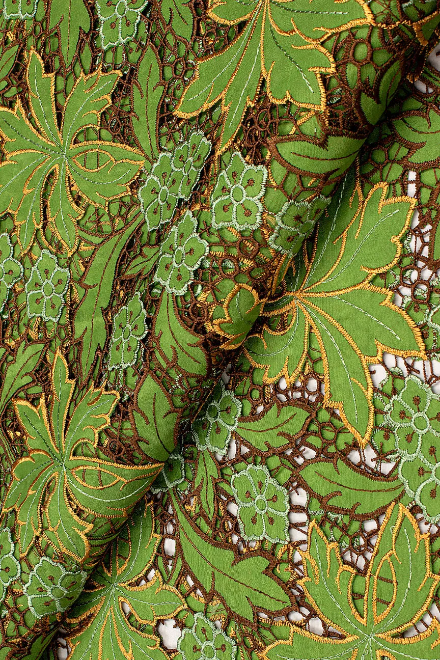 High Quality Lace - HQL001 - Green