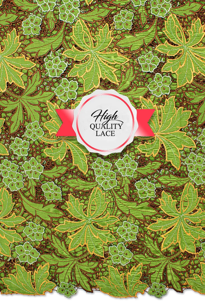 High Quality Lace - HQL001 - Green