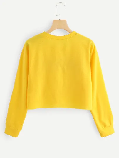 Honey pullover sweatshirt