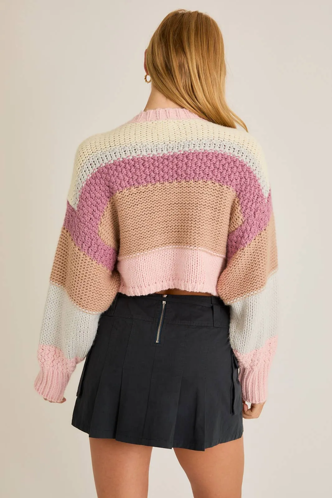 Hues of Pink Sweater
