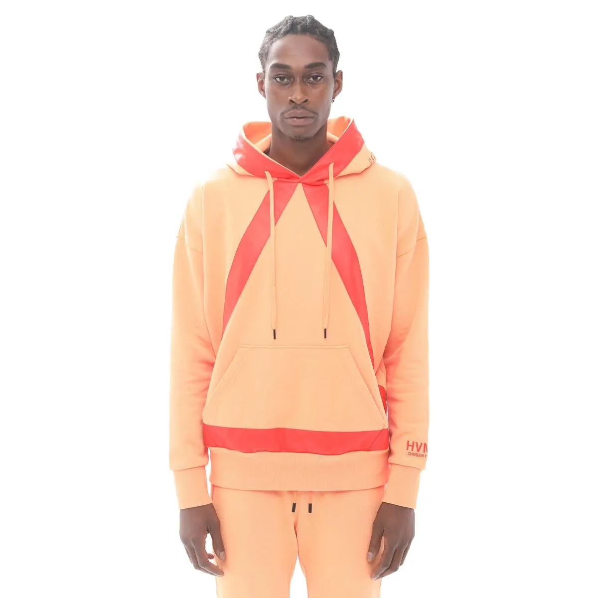 HVMAN BY CULT PULLOVER SWEATSHIRT (APRICOT)