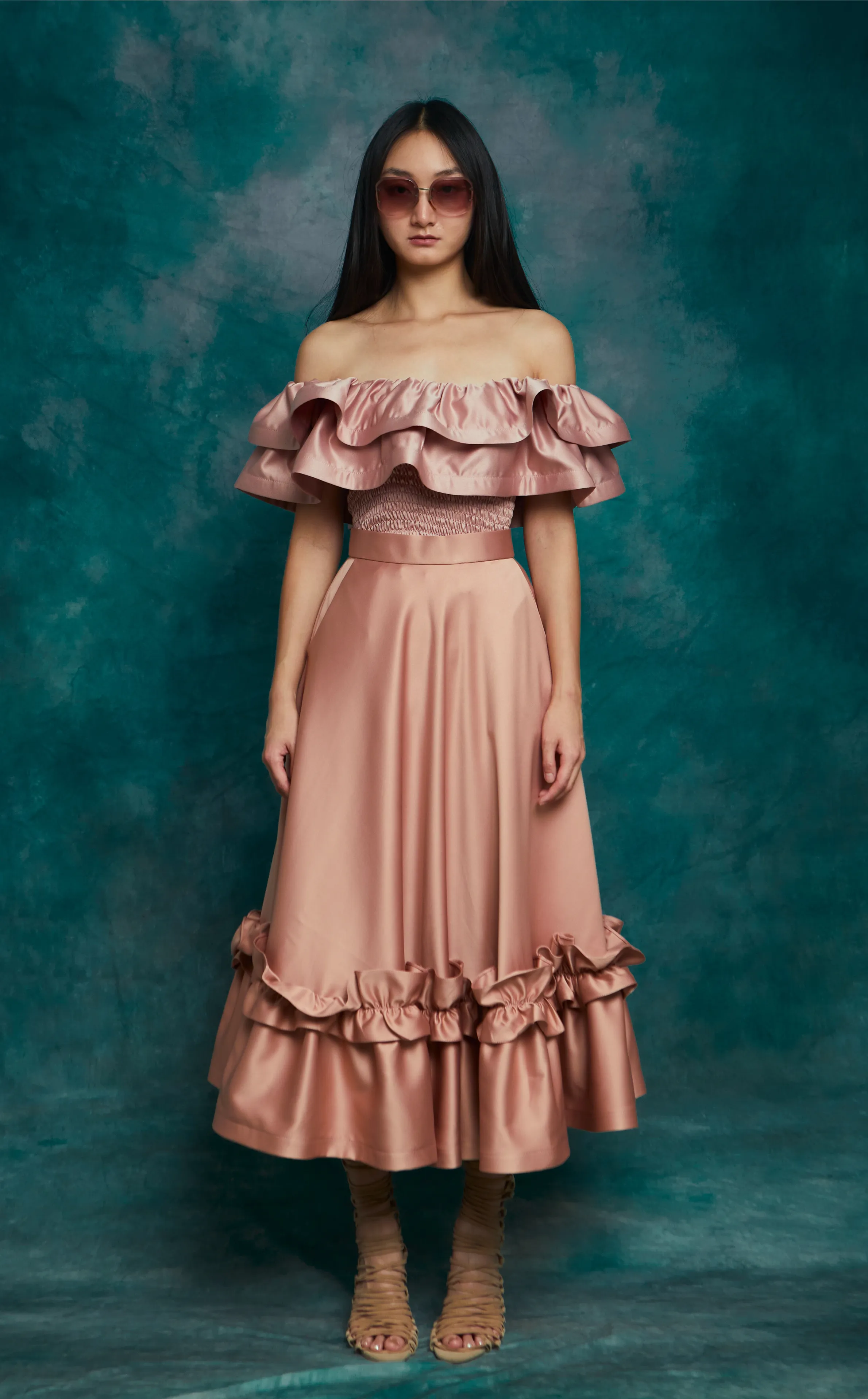 IBIZA TOP -  DUSTY ROSE
