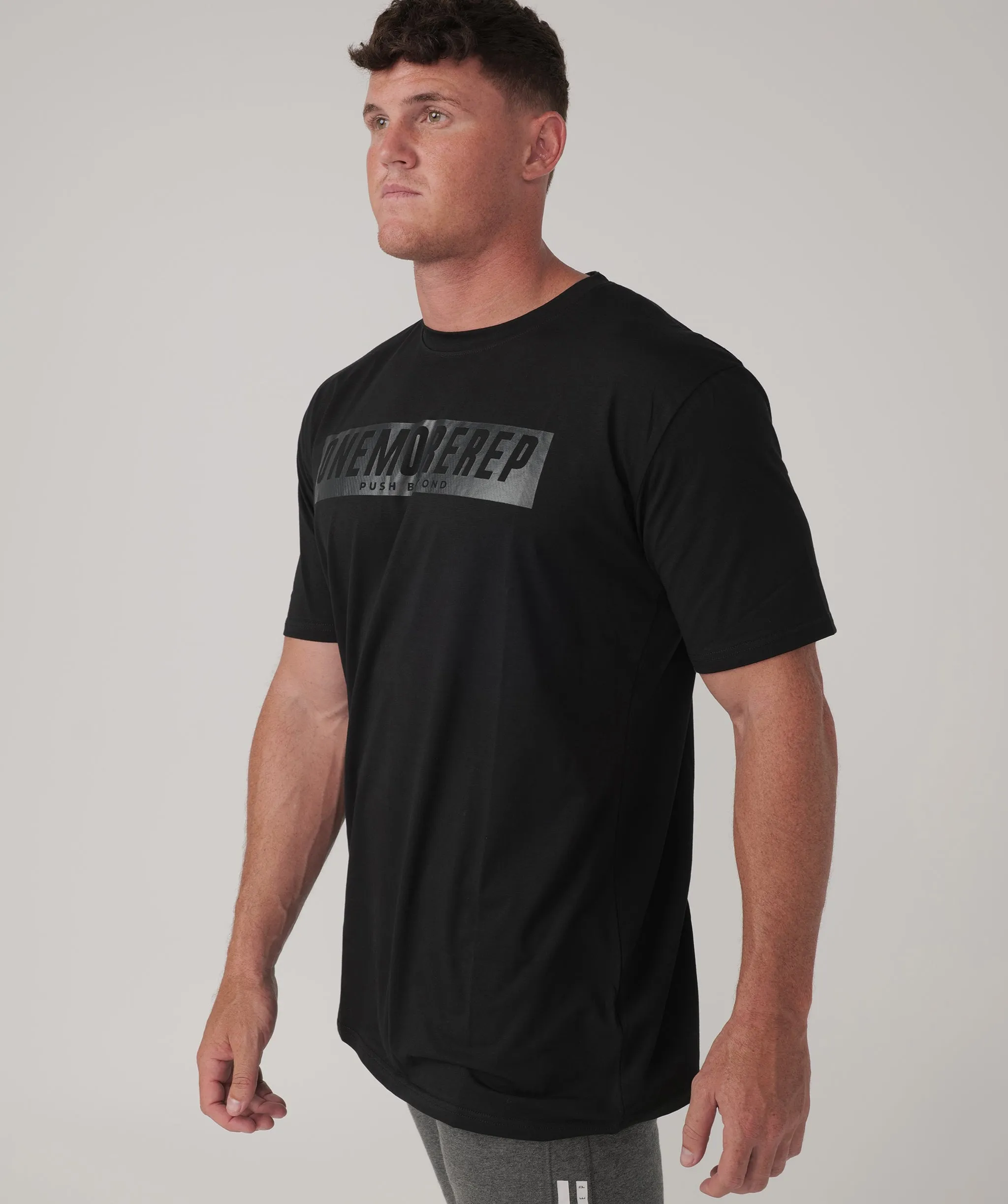 Iconic Block Tee Black