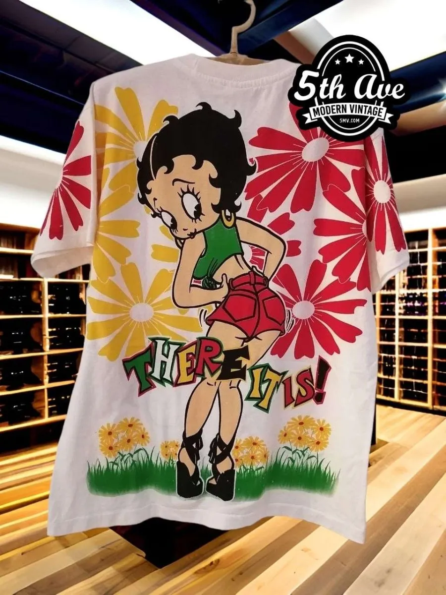 Iconic Elegance: Betty Boop Single Stitch Tee