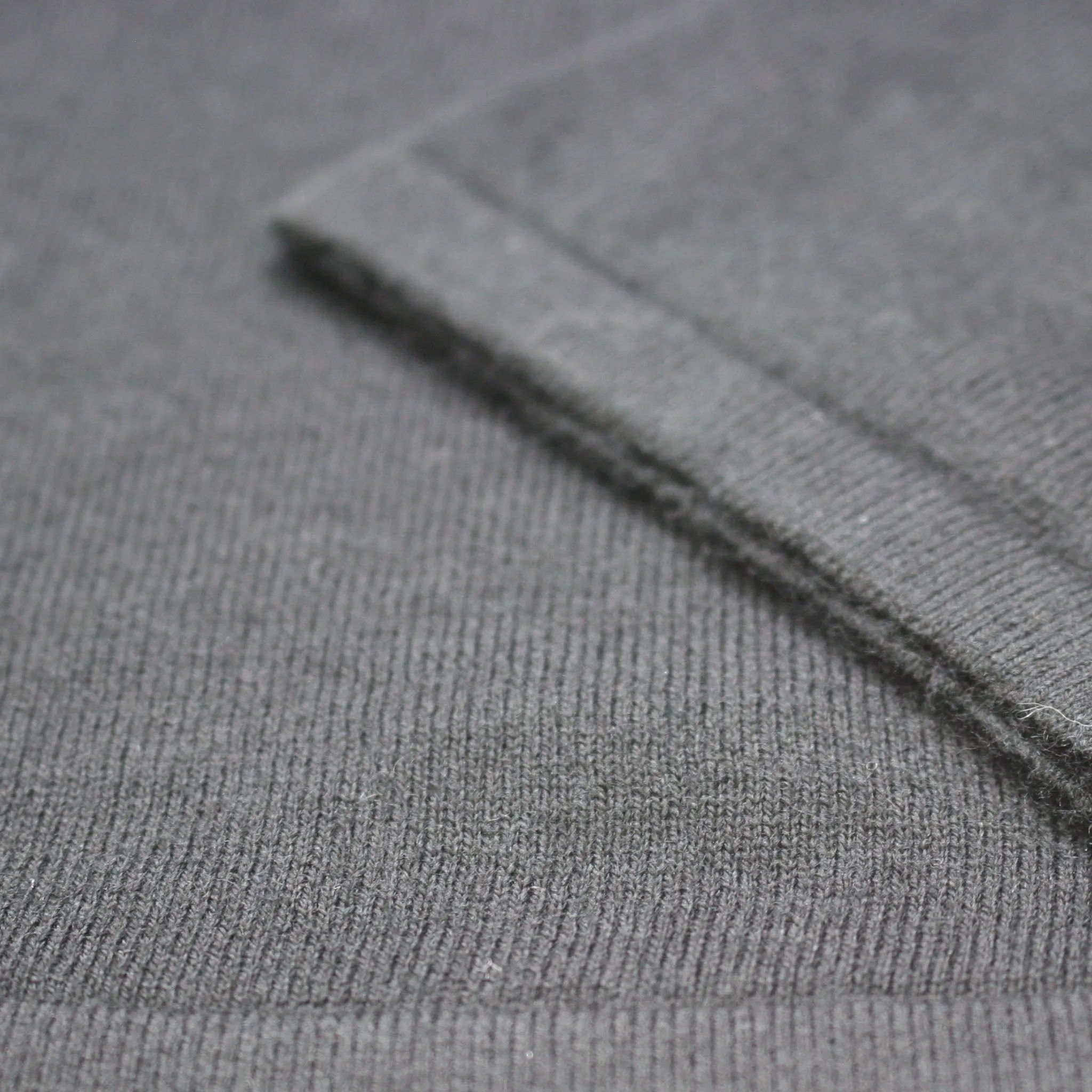 Jersey Henley T Shirt black Long Sleeves St Tropez