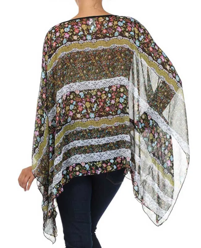 Kimono Printed Top