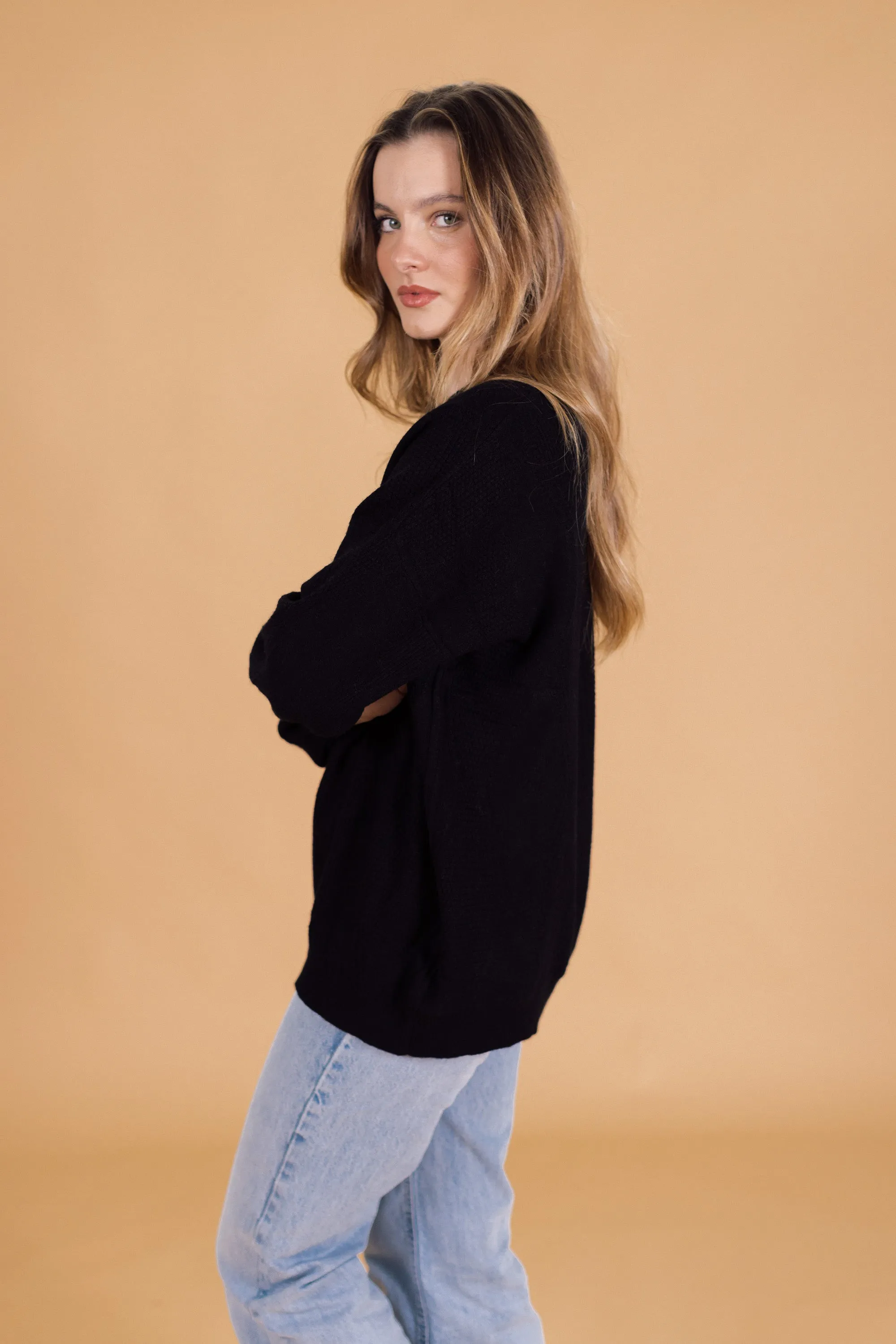 Knit Sweater Henri Black