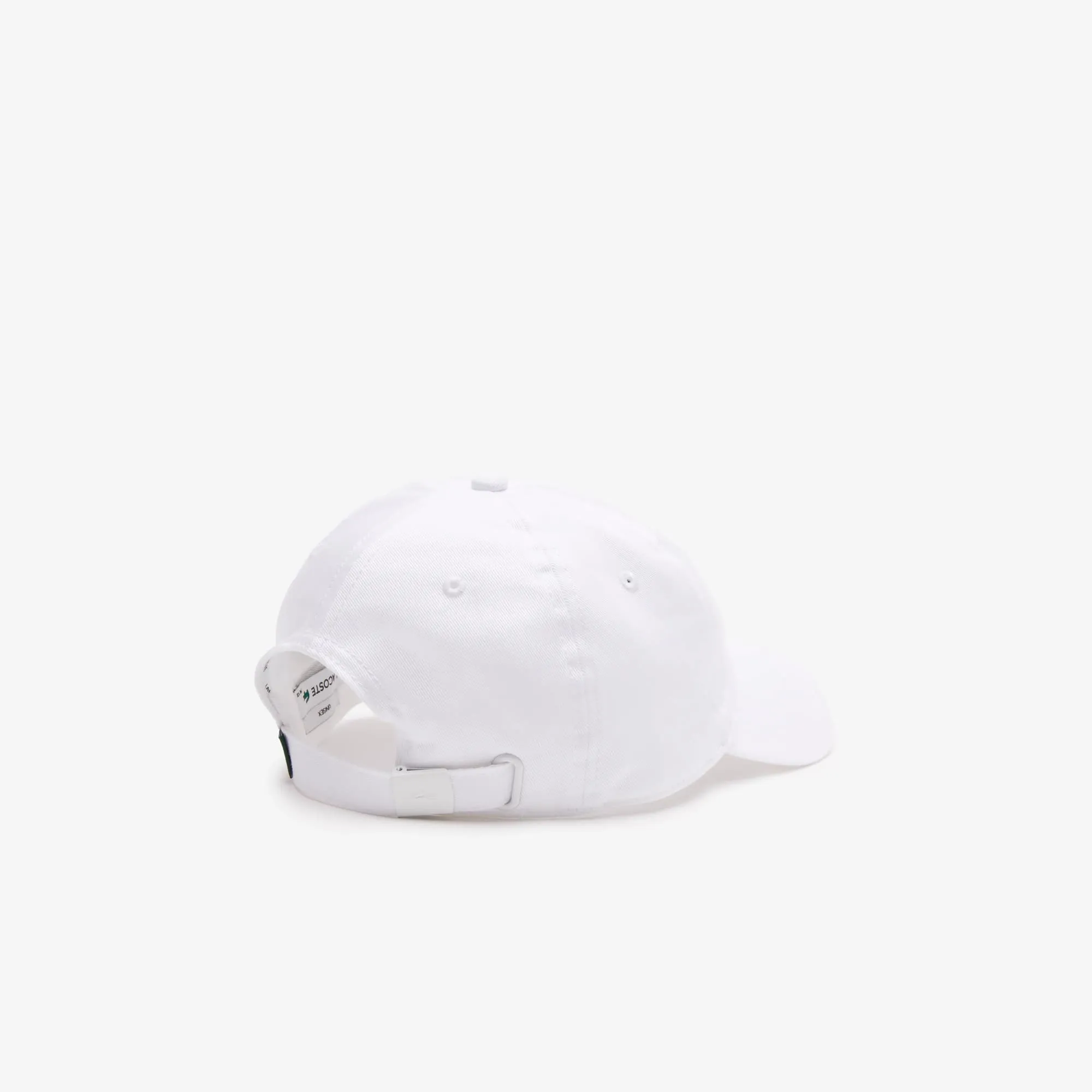 Lacoste Unisex Adjustable Organic Cotton Twill Cap