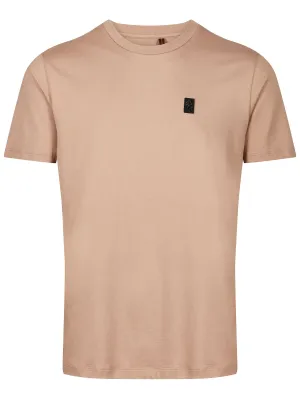 LUKE PIMA TEE - OATMEAL