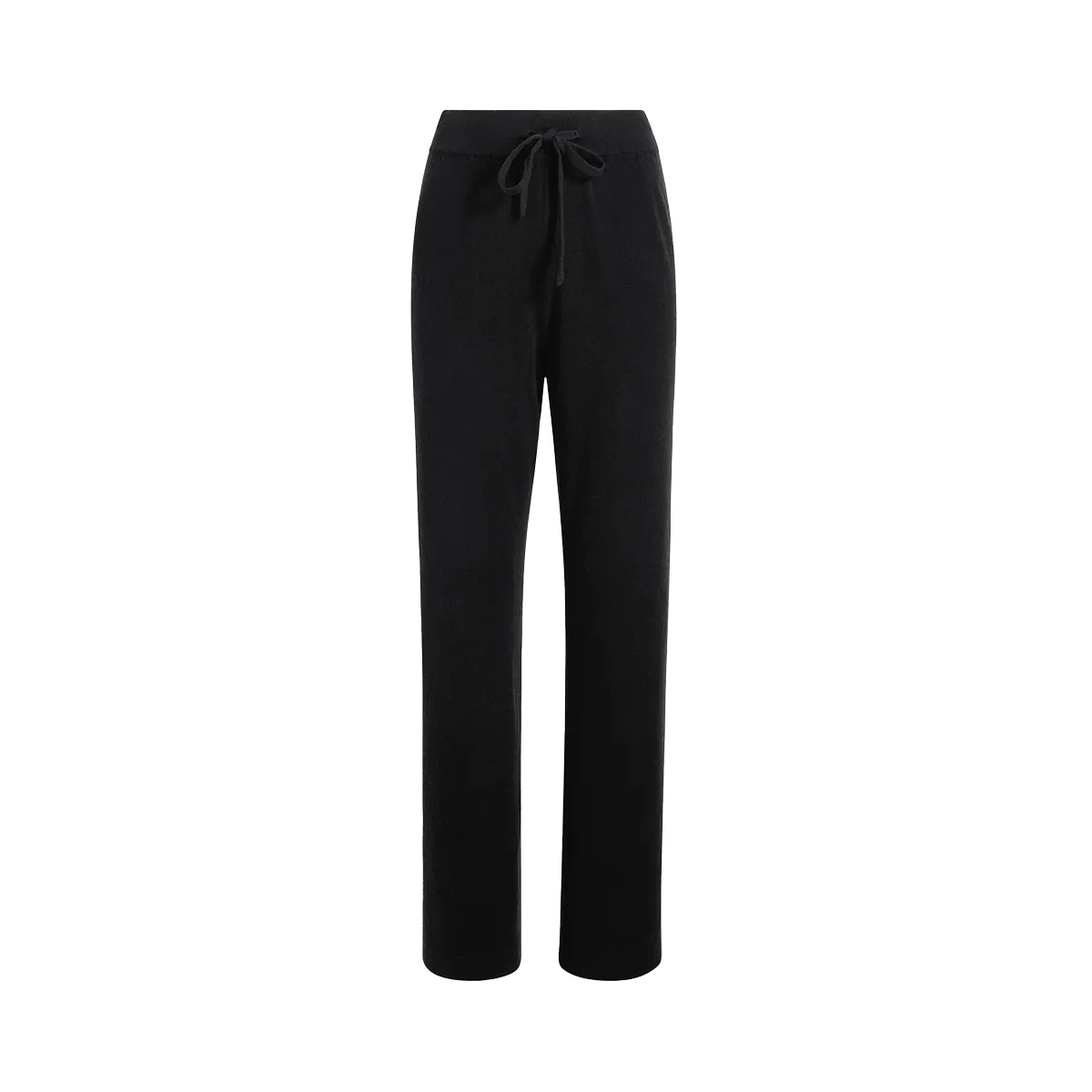 Luxe Knit Wide Leg Pant | Black