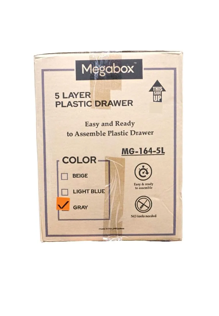 Megabox 5-Layered Drawer  44 x 37 x 48cm