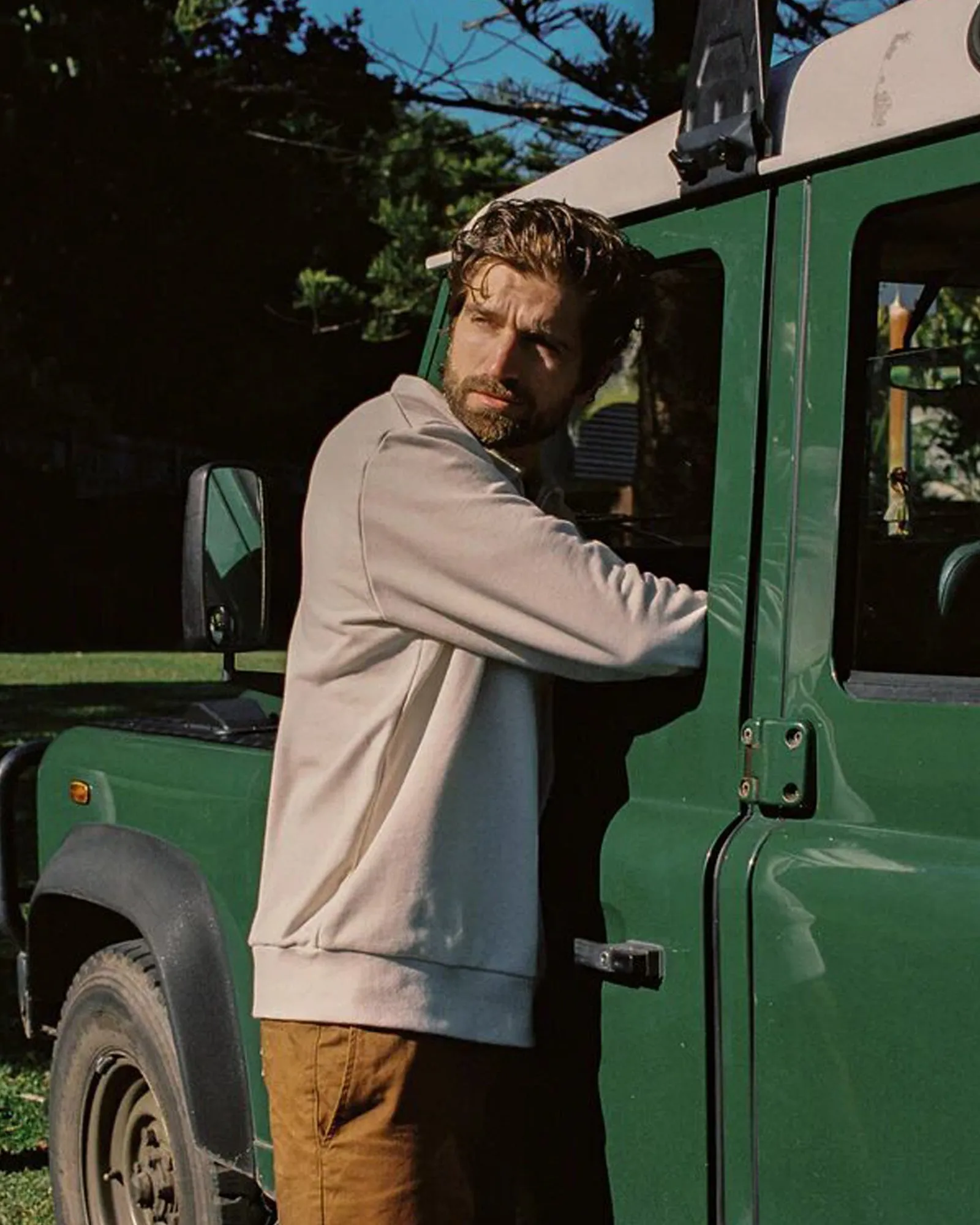 MENS OSKAR QUARTER ZIP FLEECE