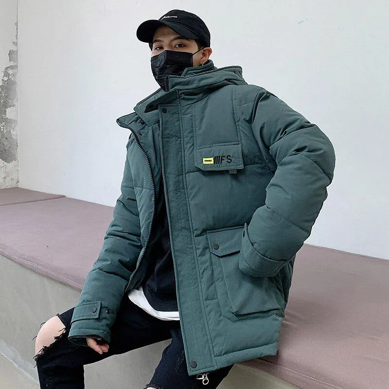 Men's Winter Casual Warm Thick Parka