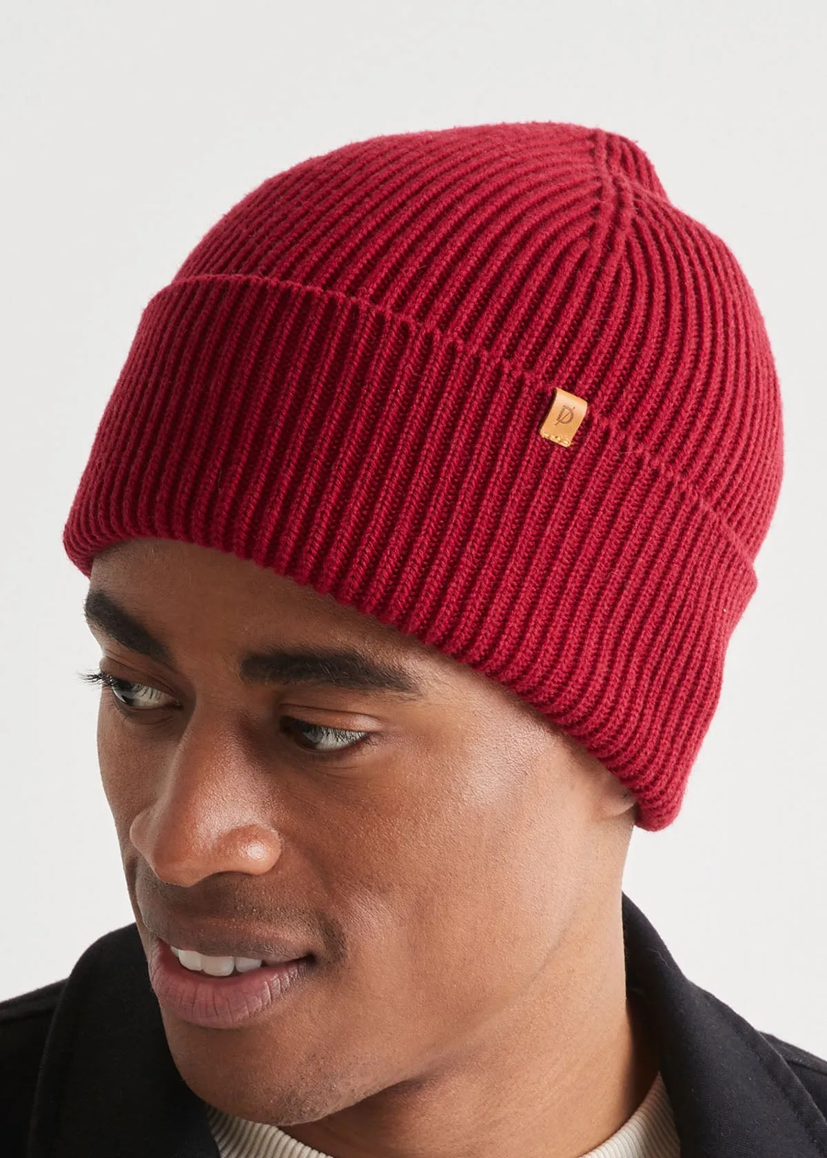 Merino Wool Beanie - Merlot