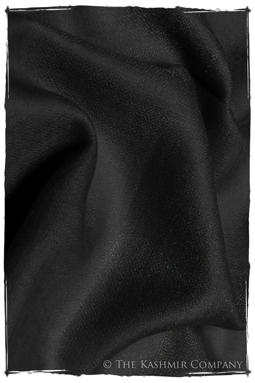 Moonless Night Onyx Cashmere Scarf