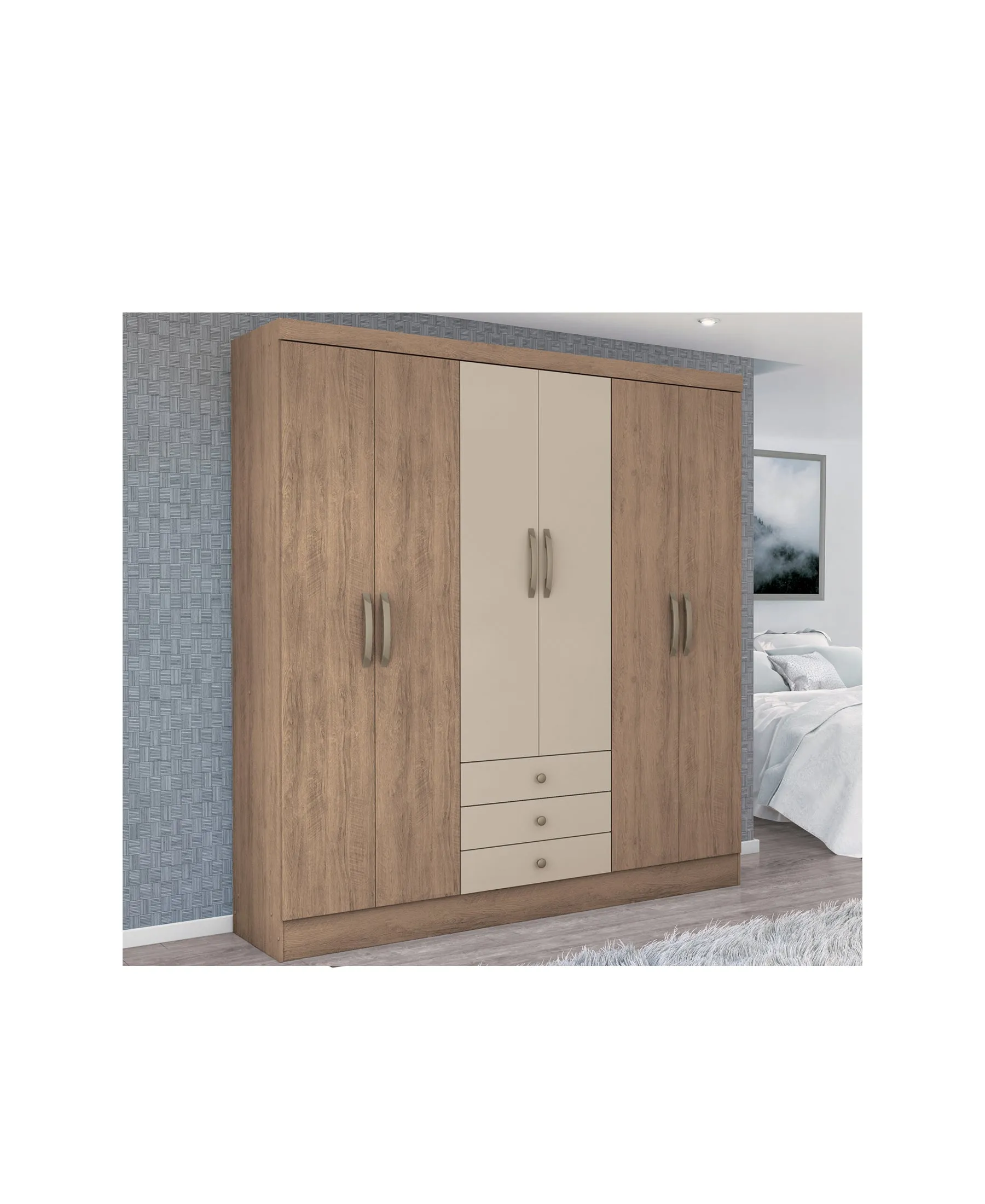 MWBR99 | 6 Door Wardrobe