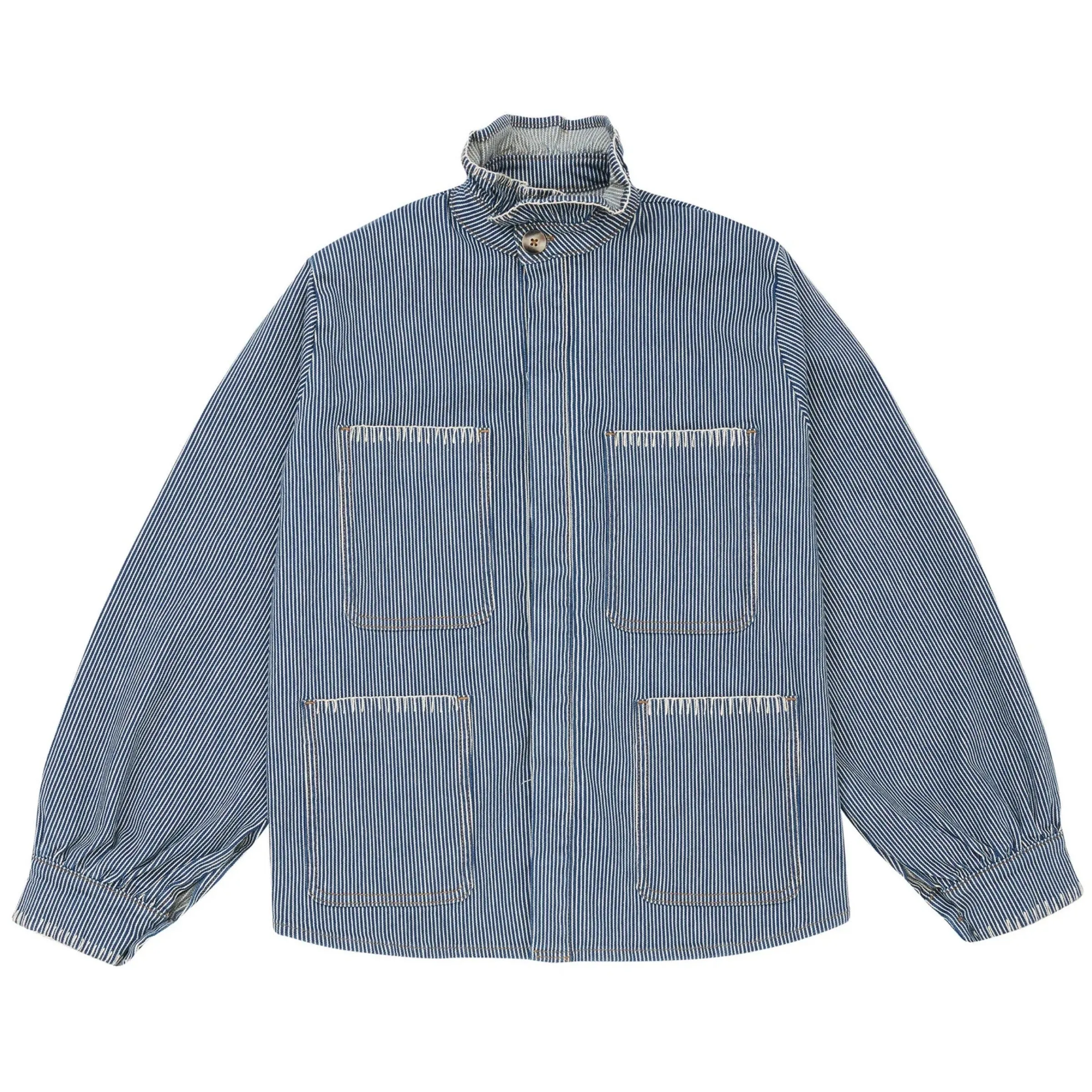*NEW* Pablo Jacket in Striped Denim