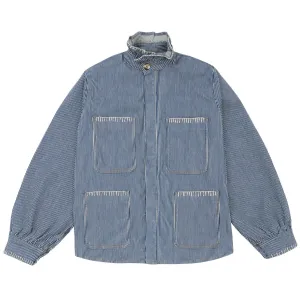 *NEW* Pablo Jacket in Striped Denim