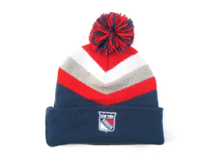 New York Rangers Mitchell&Ness Pom Beanie (Team Colors)