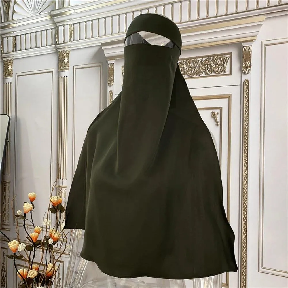 Niqab High Quality Clothing - 12 Colours