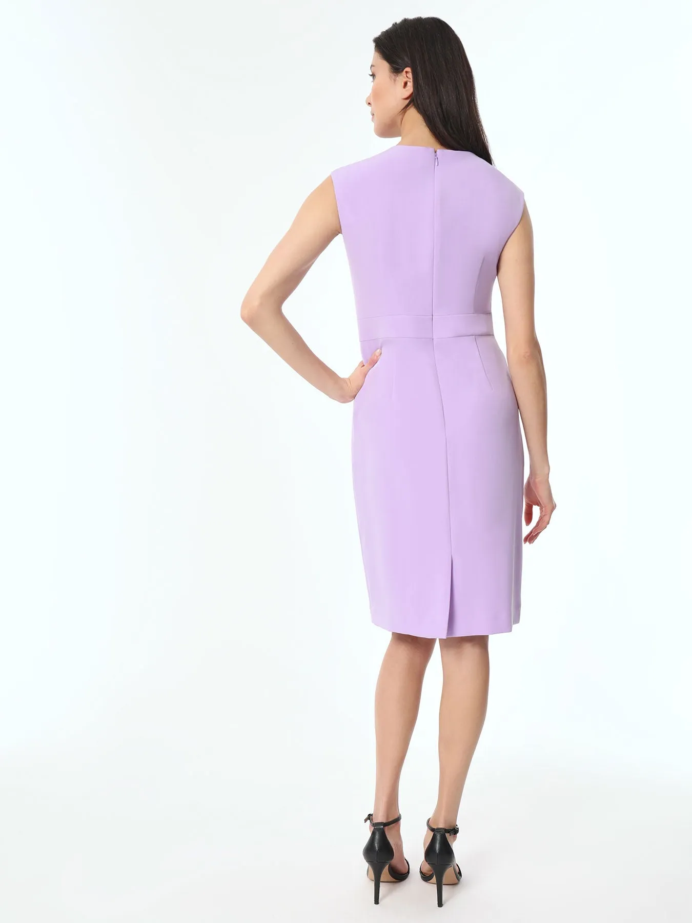 Petite Grace Dress, Iconic Stretch Crepe