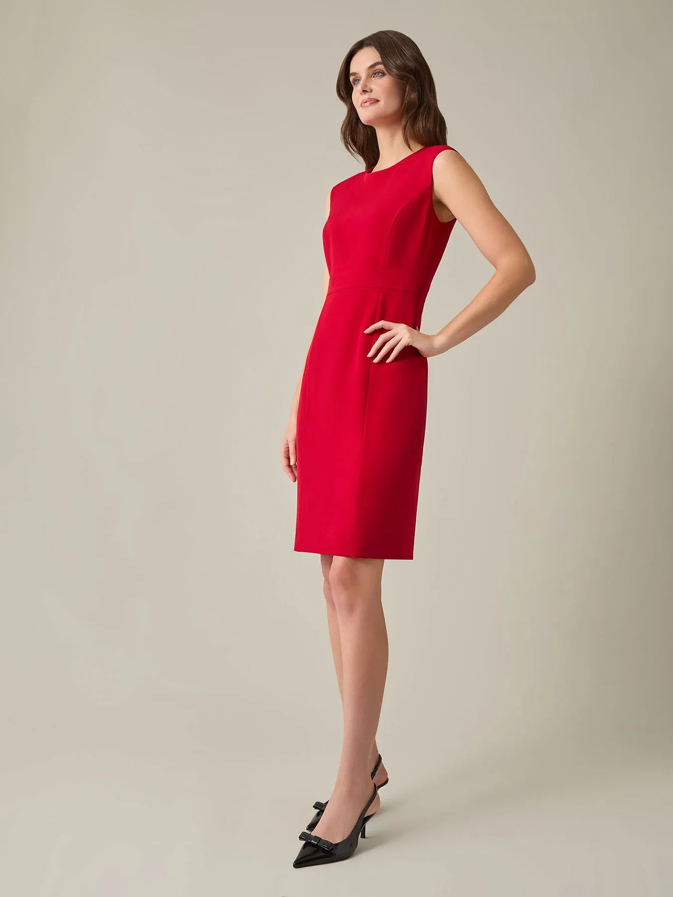 Petite Grace Dress, Iconic Stretch Crepe