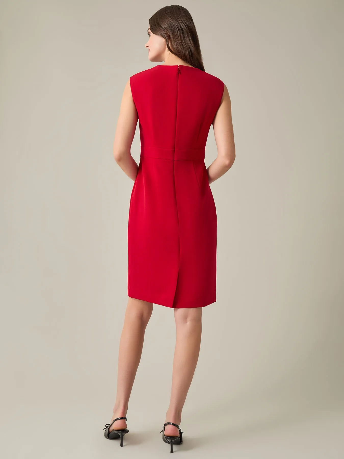 Petite Grace Dress, Iconic Stretch Crepe