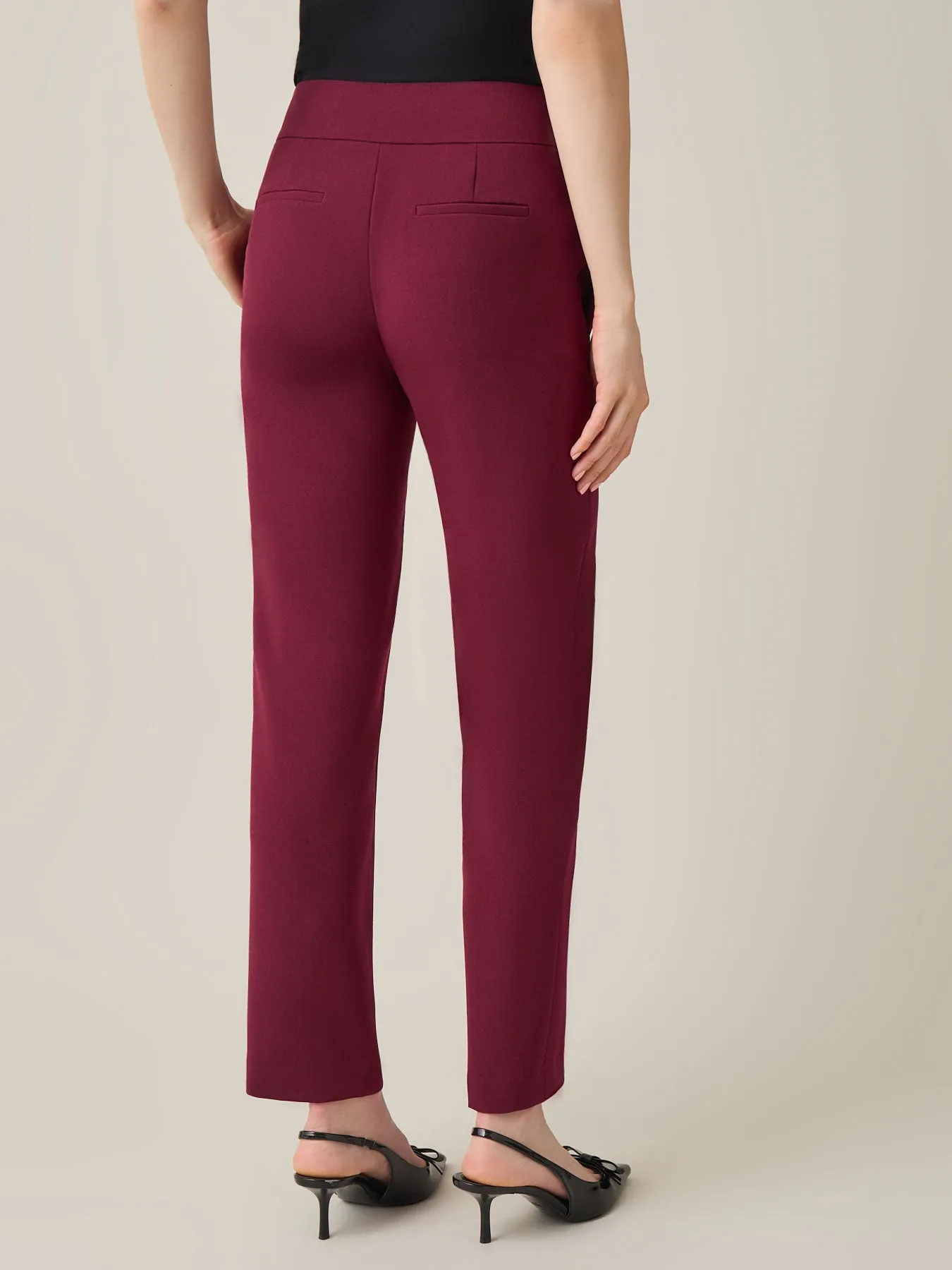 Petite Harlow Pant, Iconic Stretch Crepe