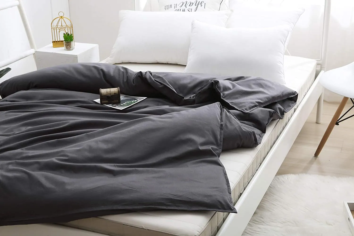 Pillowtex Microfiber Duvet Cover for Weighted Blanket