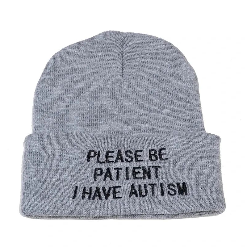 Please Be Patient I Have Autism Beanie