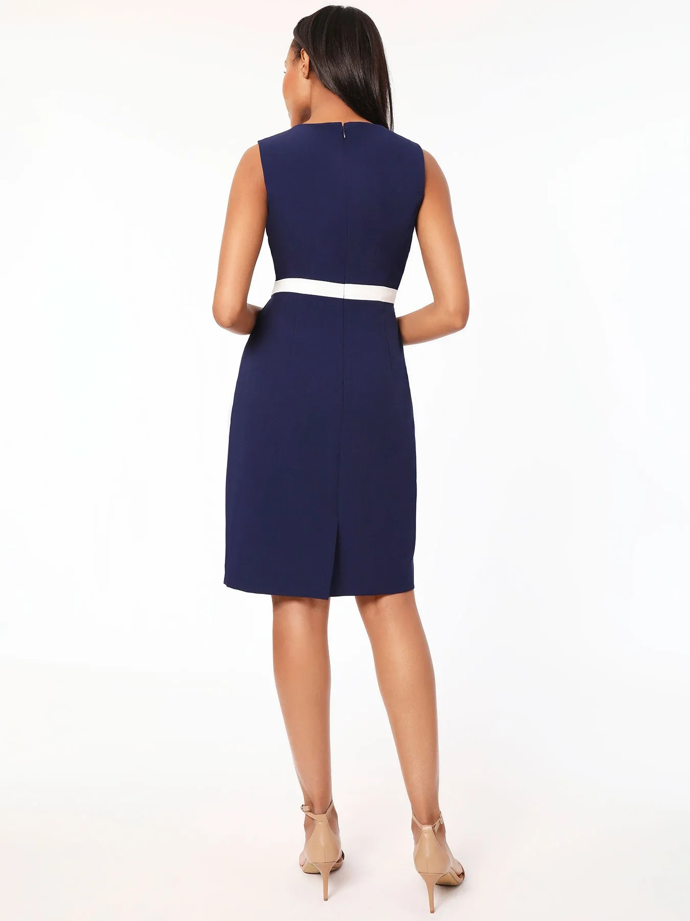 Plus Grace Dress, Iconic Stretch Crepe