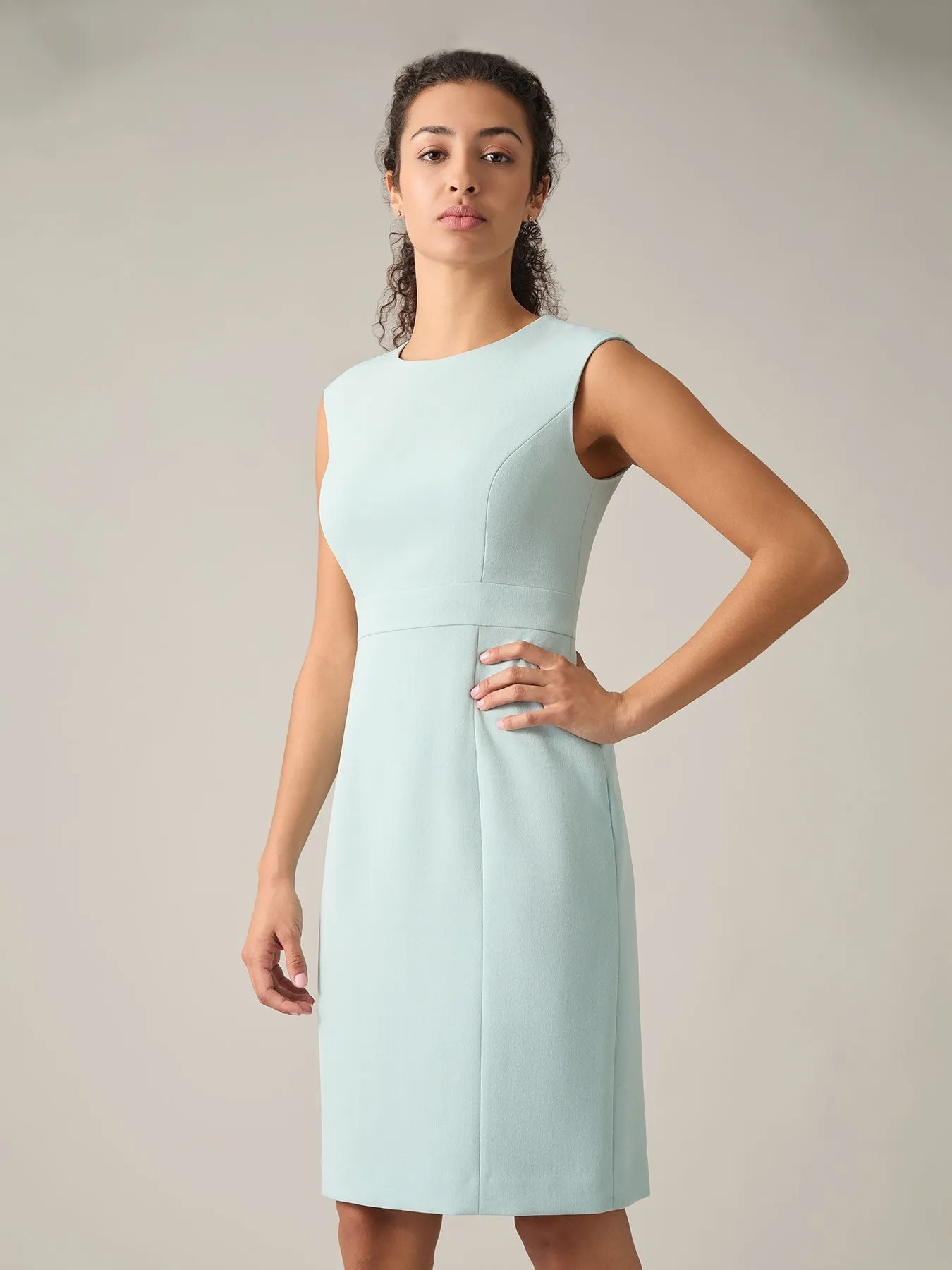Plus Grace Dress, Iconic Stretch Crepe