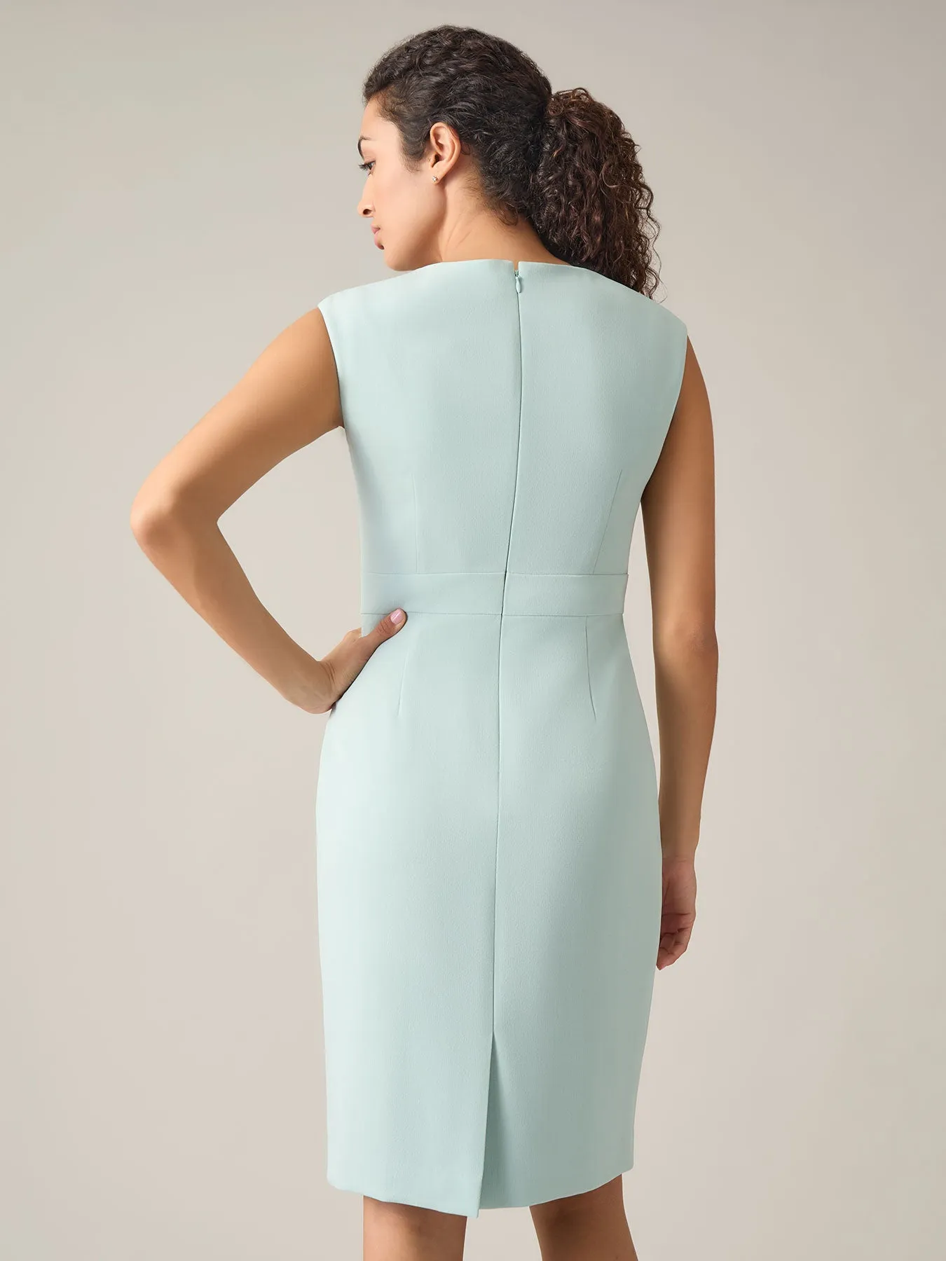 Plus Grace Dress, Iconic Stretch Crepe