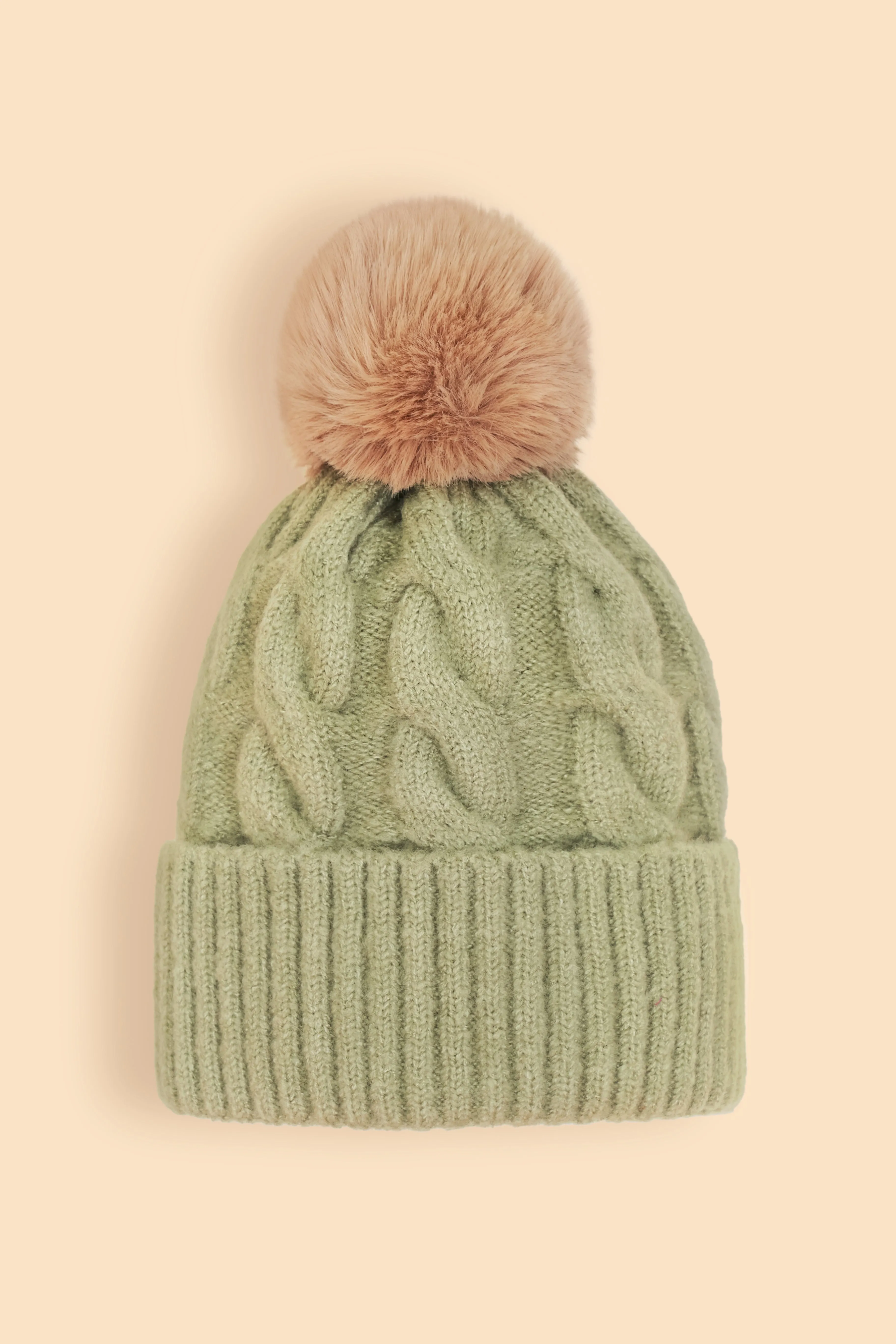 Powder Svana Pompom Hat