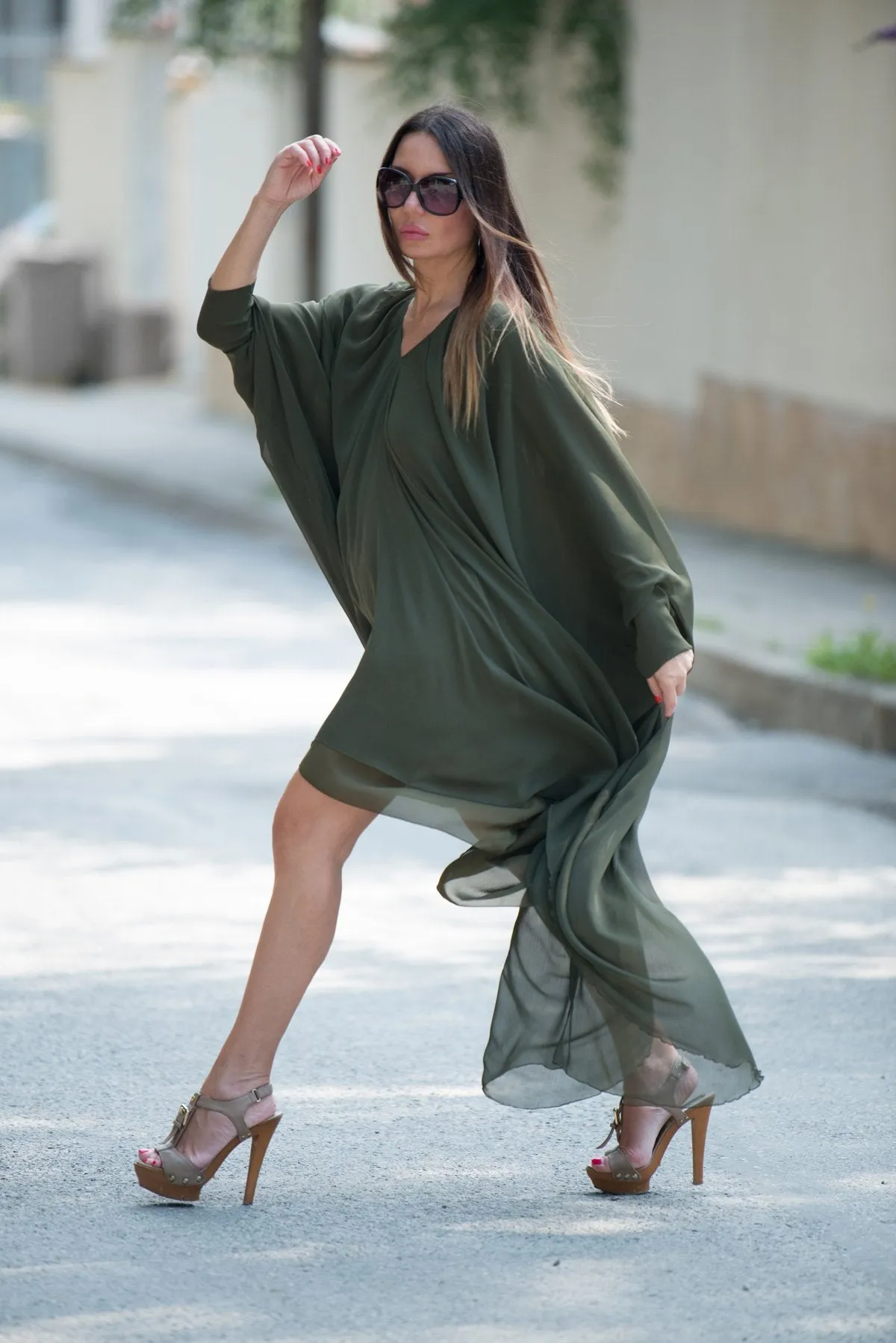 PREA Long Maxi Kaftan Dress on SALE