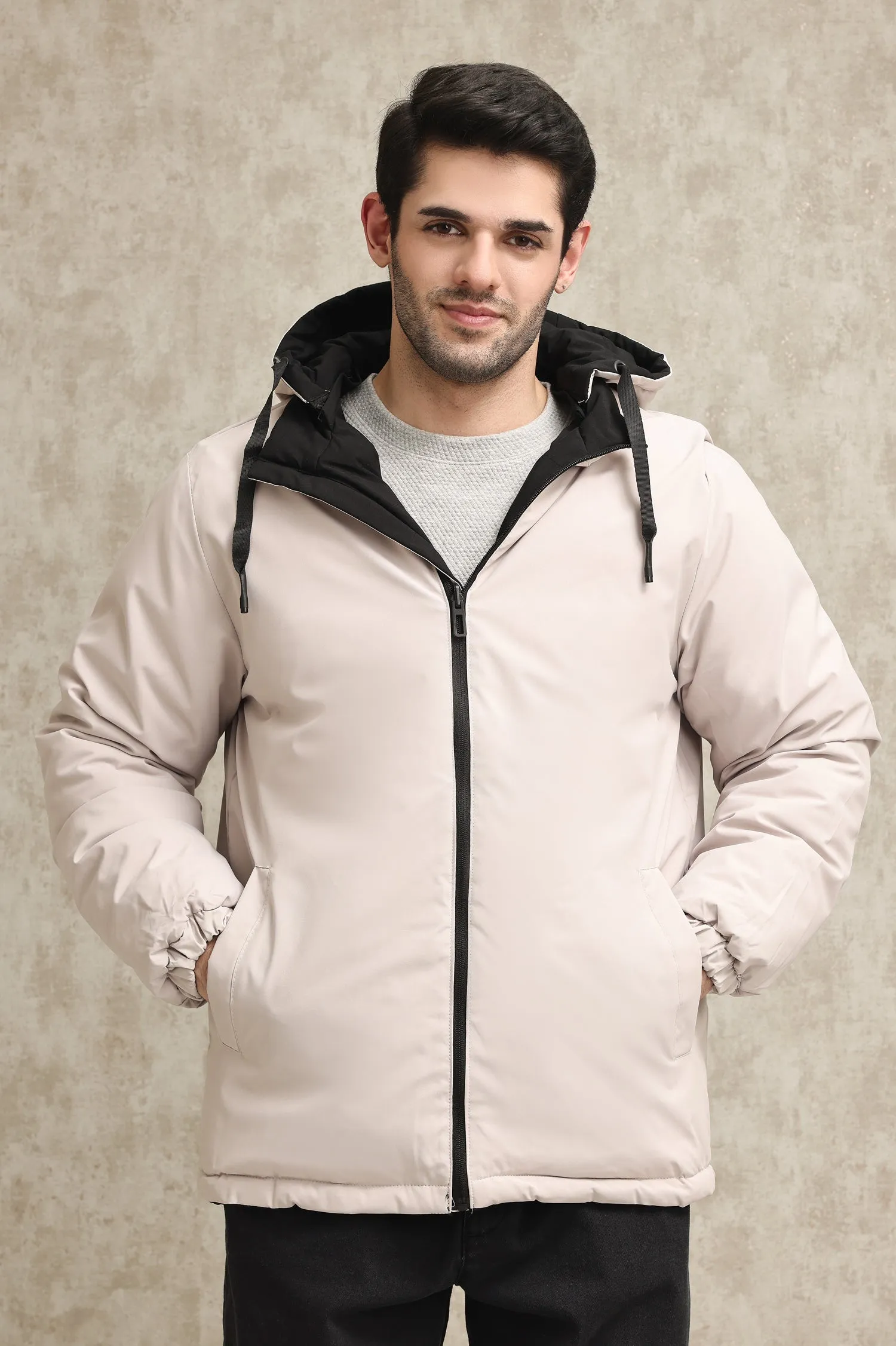 PREMIUM INSULATED DUAL SIDE JACKET-KHAKI-BLACK