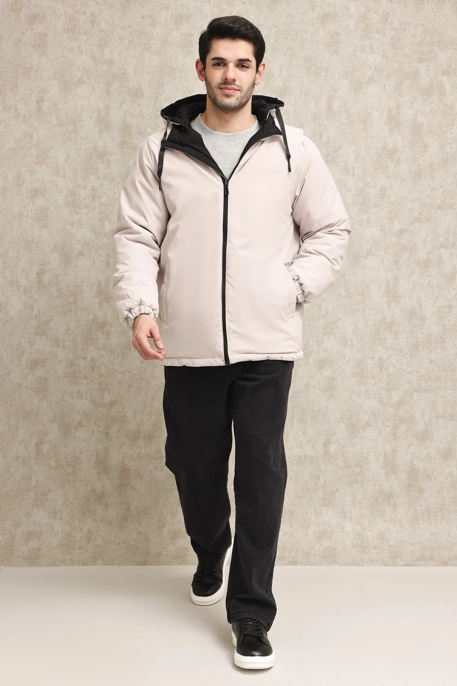 PREMIUM INSULATED DUAL SIDE JACKET-KHAKI-BLACK