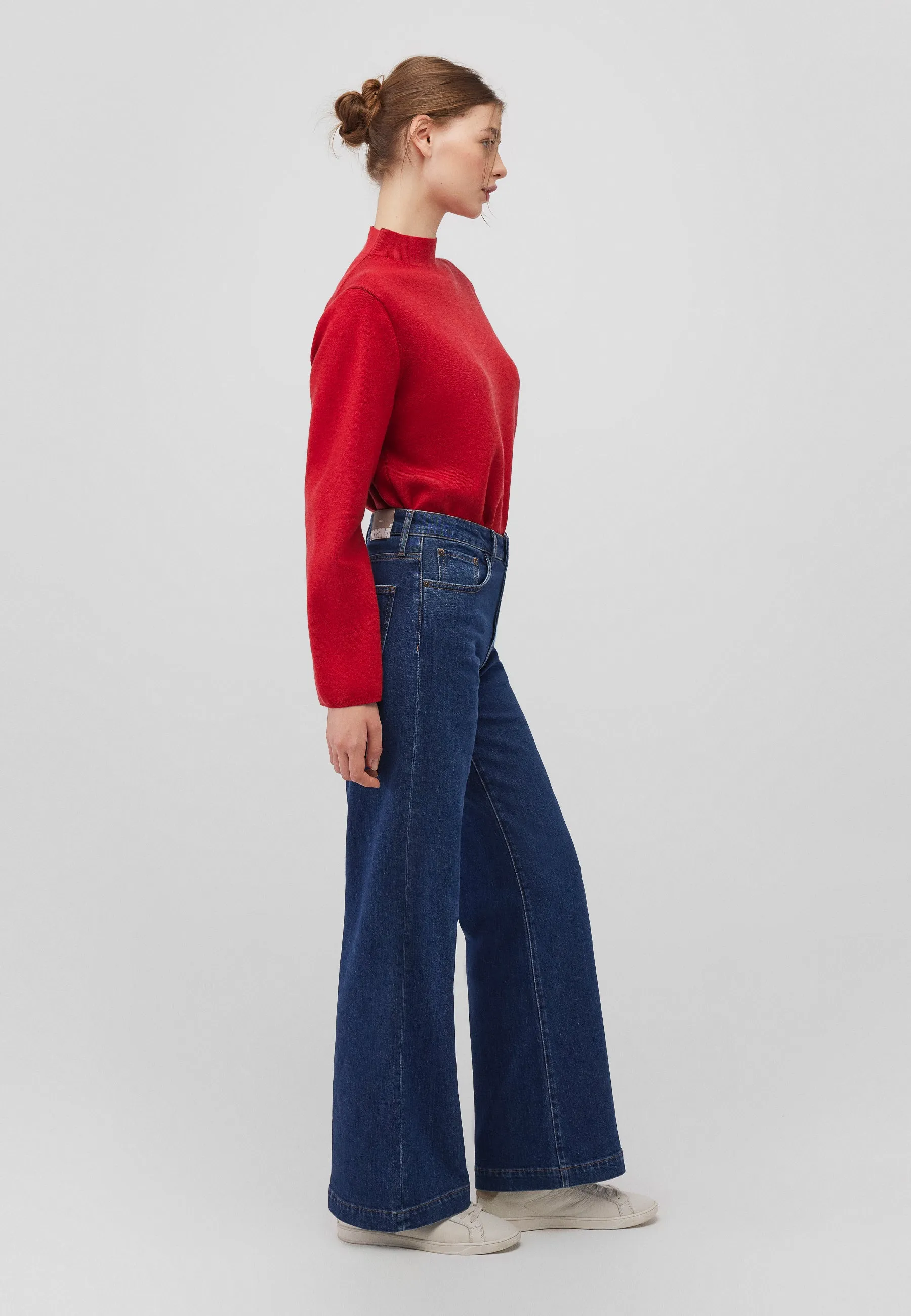 PULLOVER | Pullover mit Stehkragen