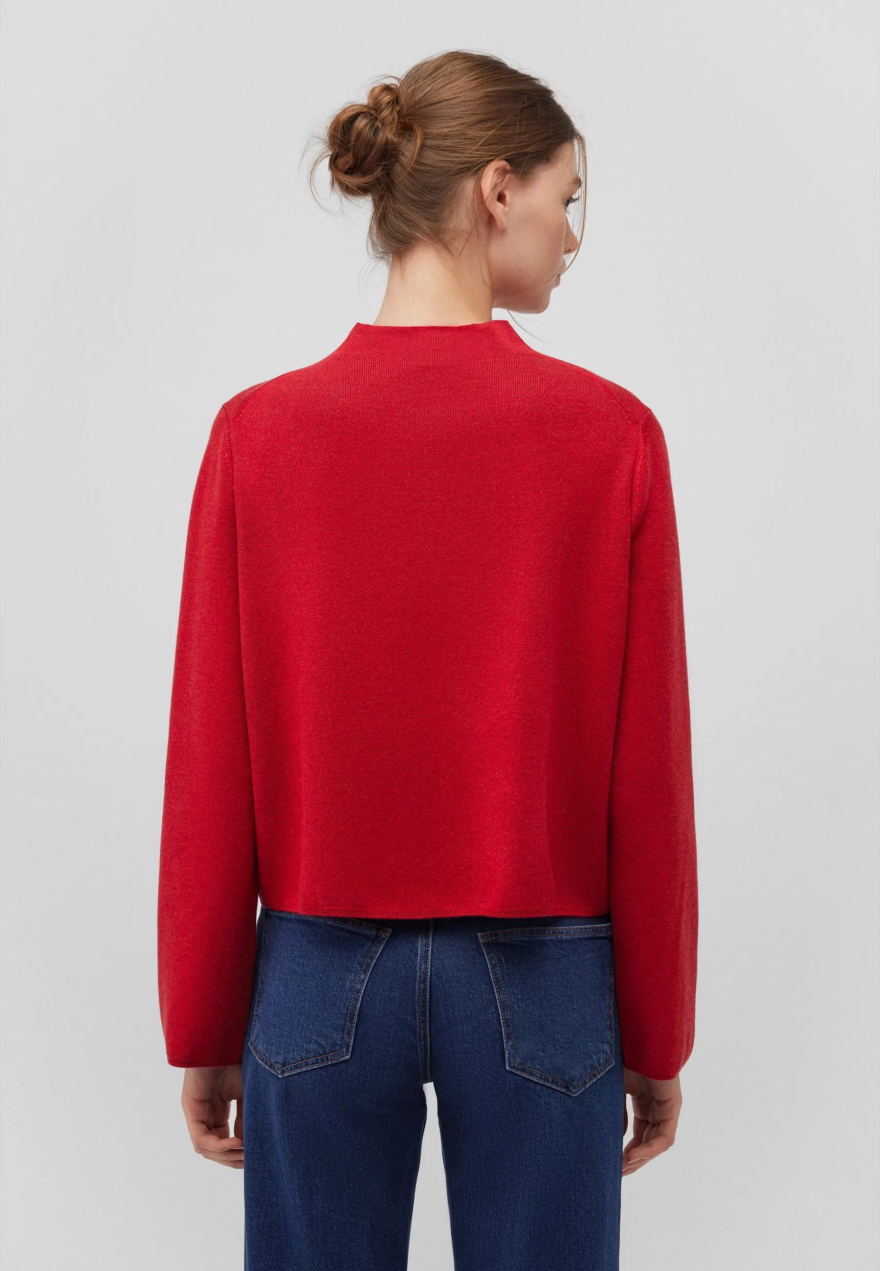 PULLOVER | Pullover mit Stehkragen