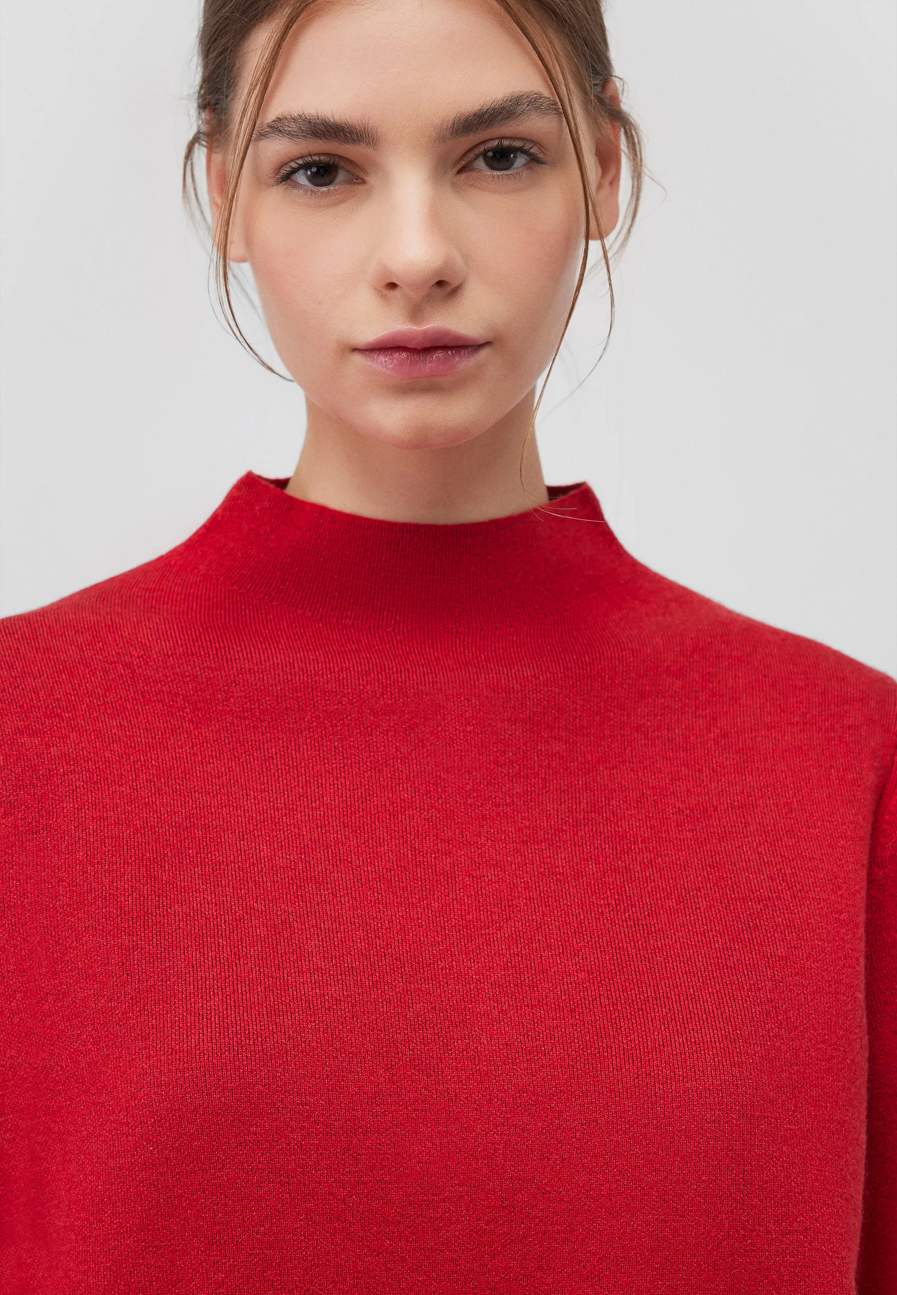 PULLOVER | Pullover mit Stehkragen