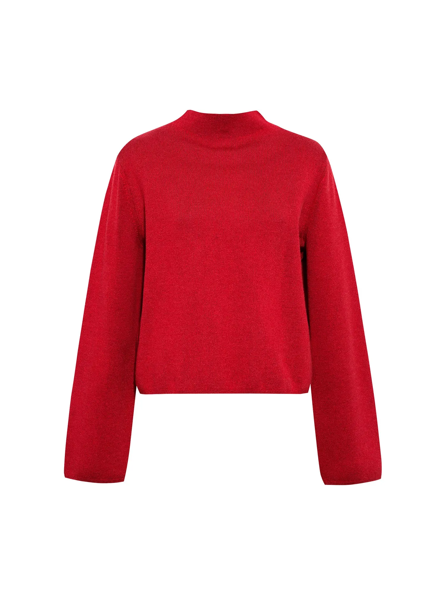 PULLOVER | Pullover mit Stehkragen