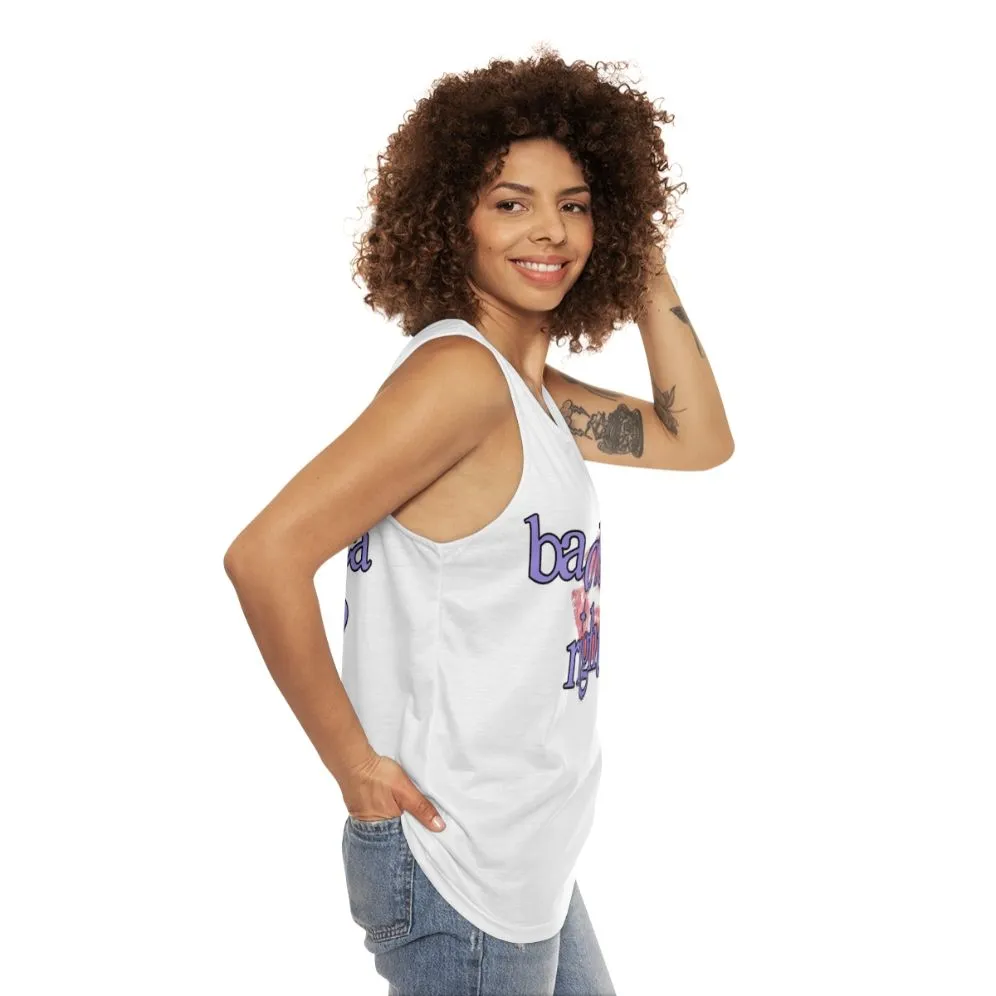 "Bad Idea Right" Unisex Tank Top - Olivia Rodrigo Sour Merch