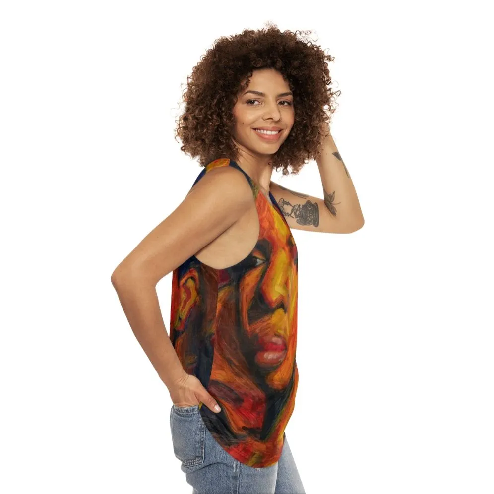 "I Put a Spell on You" Nina Simone Unisex Tank Top