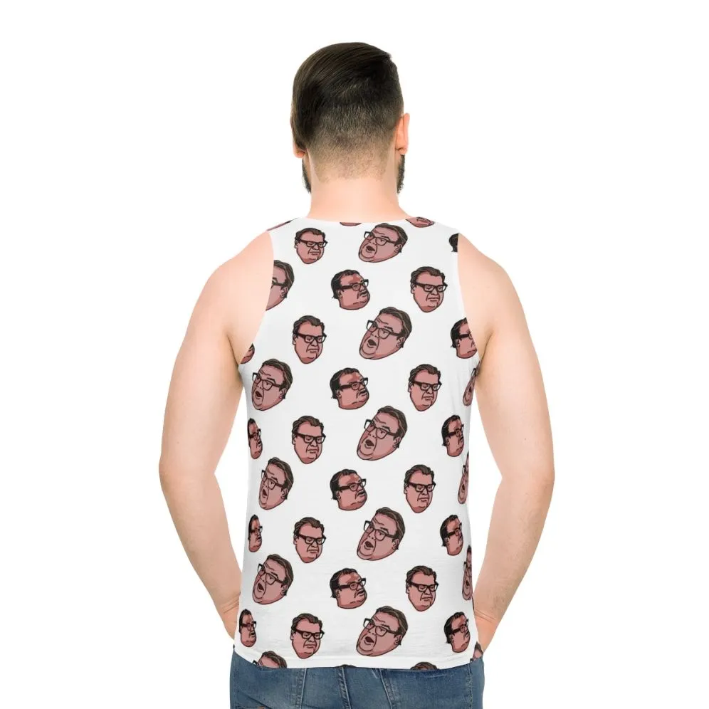 "Matt Foley Unisex Tank Top: Channeling the Iconic SNL Character"